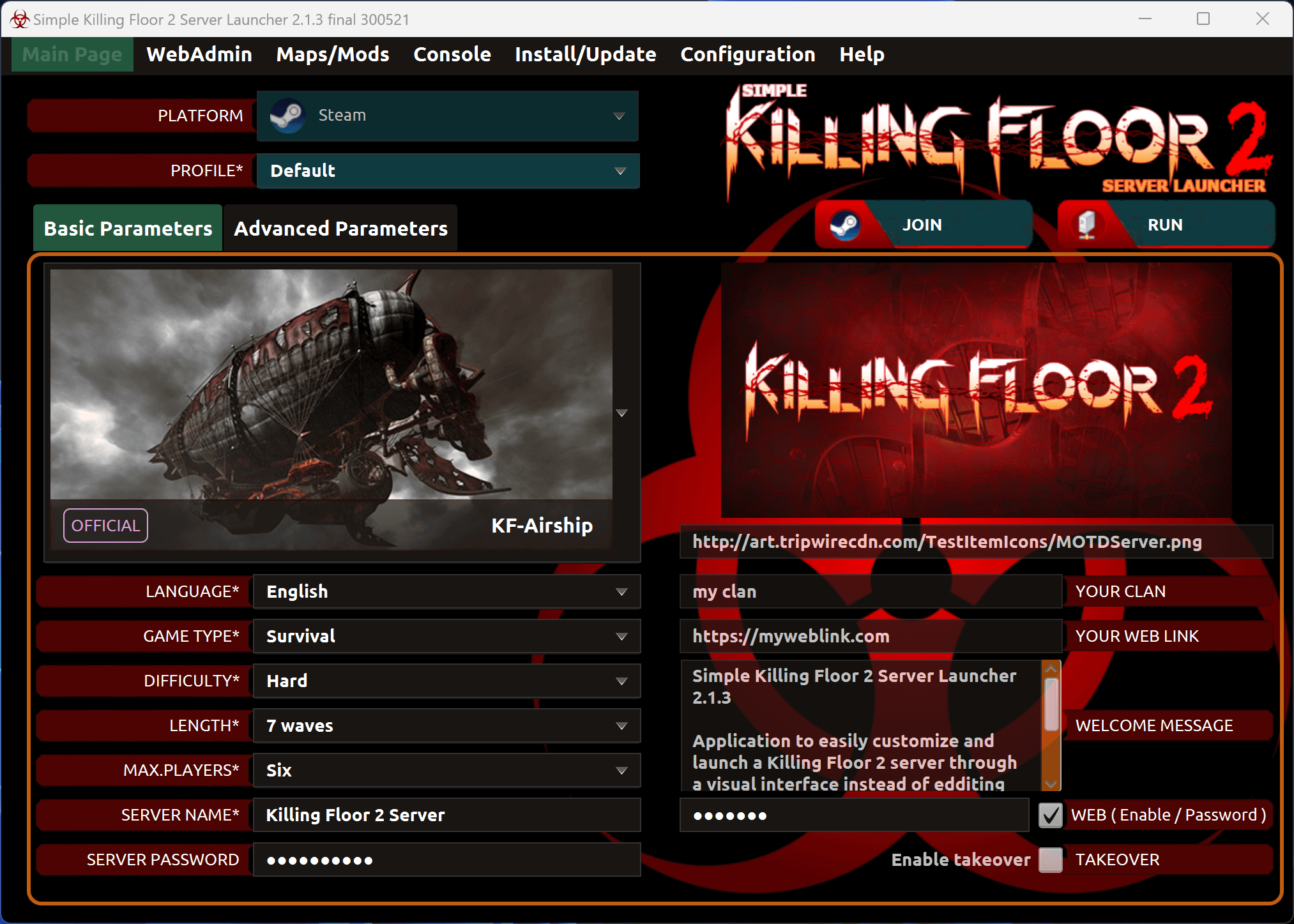 r/killingfloor - Simple Killing Floor 2 Server Launcher v2.1.3